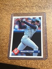1993 Donruss Baseball # 577 Bernie Williams