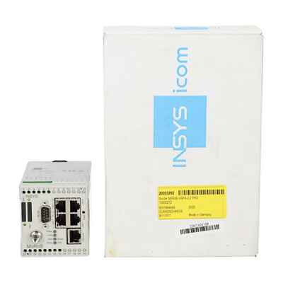 Insys Icom MOROSHSPA2.2PRO Industrial Cellular VPN Router New NFP