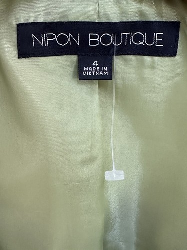 Nipon Boutique Couture 2Pc Suit Skirt Blazer Size 4 Women's Brand New Retro - Picture 3 of 11