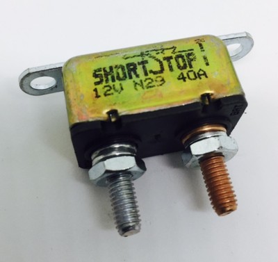 1pc NEW! P/N 46540 BUSSMANN SHORT STOP CIRCUIT BREAKER 40A - 12V