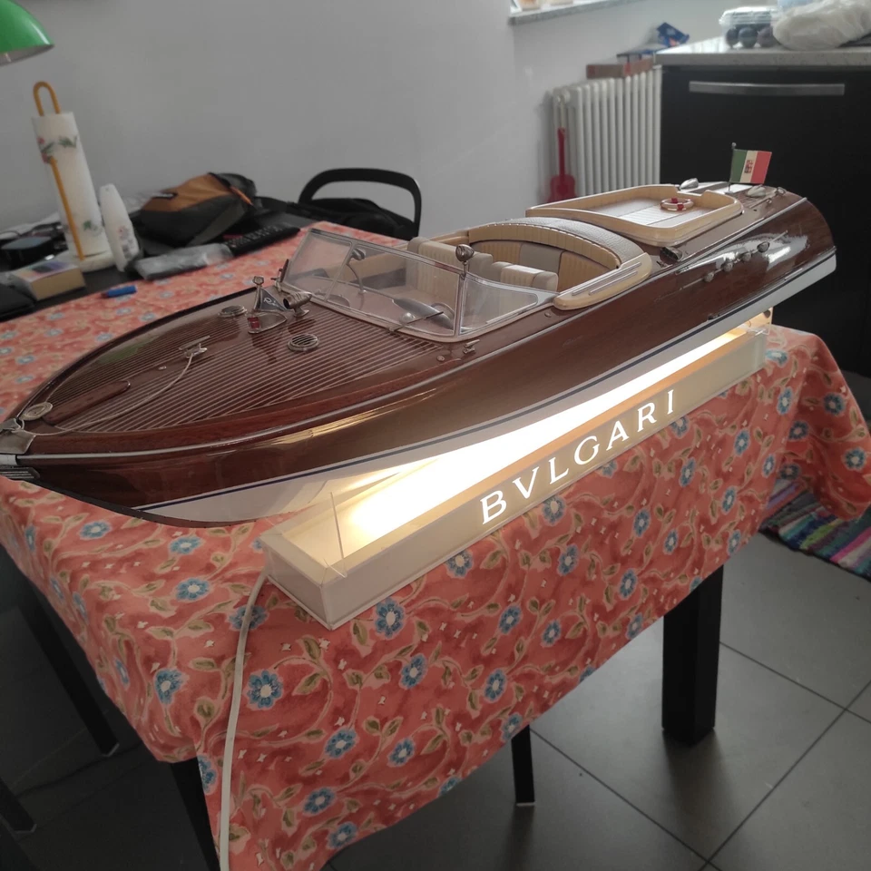 Riva Aquarama -82cm Fatto A Mano Hachette - Immagine 2 di 4