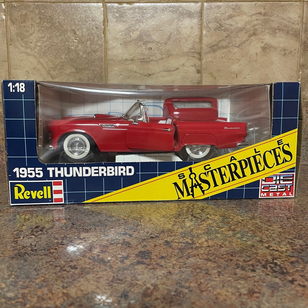 レトロRevell 1955 Thunderbird 1:18 スケールモデル REVELL 1955 FORD THUNDERBIRD 1:18 SCALE | eBay