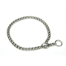 Dog Training Choke Collar 24in Heavy Duty 3.5mm Alloy Steel Slip Chain