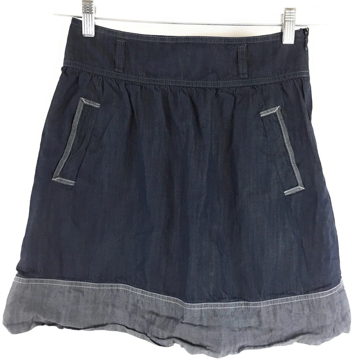 Ann taylor loft cheap jean skirt