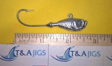 5/8oz ULTRA MINNOW JIGS 3/0 Mustad Hook Choice of Quantity Fluke Striper Bass