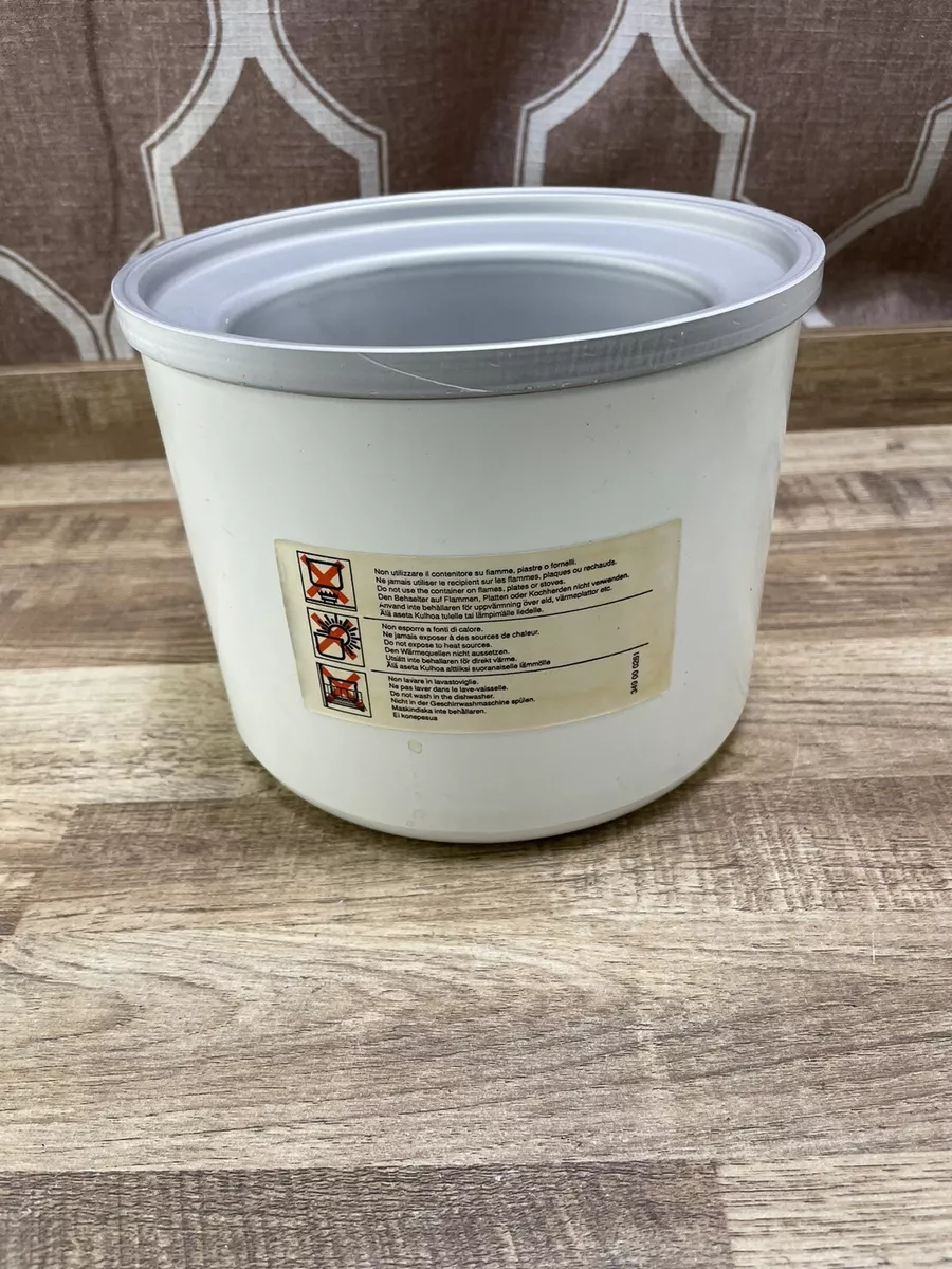 Krups Model 337 La Glaciere Ice Cream Maker FREEZER BOWL Box And