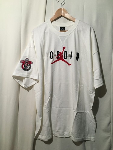 Air Jordan, NWT Vintage Nike Air Jordan T Shirt 2XL XXL 3XL XXXL Retro 3 4 7 11 13 3M Flint