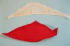1970s Vintage BARBIE/Sindy Doll Clothing RED/WHITE SCARF WRAPS Handmade ? OOAK