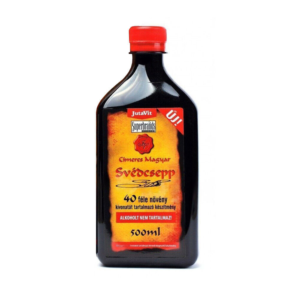 40 hierbas JutaVit gotas amargas suecas 0% sin alcohol, 500 ml