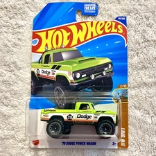 🔥 RARE 2025 Hot Wheels 1970 Dodge Power Wagon D100 Ram Pickup Truck 4X4 Mopar