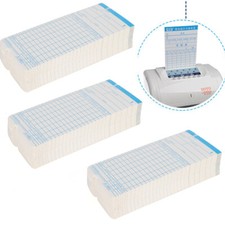 Profi 250x Stempeluhr Stechuhr Zeiterfassung Wochenkarte Arbeitszeitblatt New