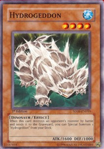 Hydrogeddon - SD09-EN010 - Common - 1st Edition x3 - Near Mint