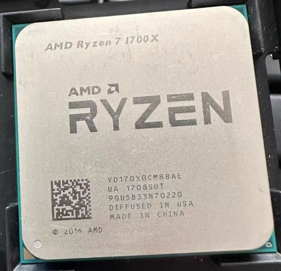 AMD Ryzen 7 1700X R7-1700X-3.4GHz 8-core socket AM4 desktop CPU