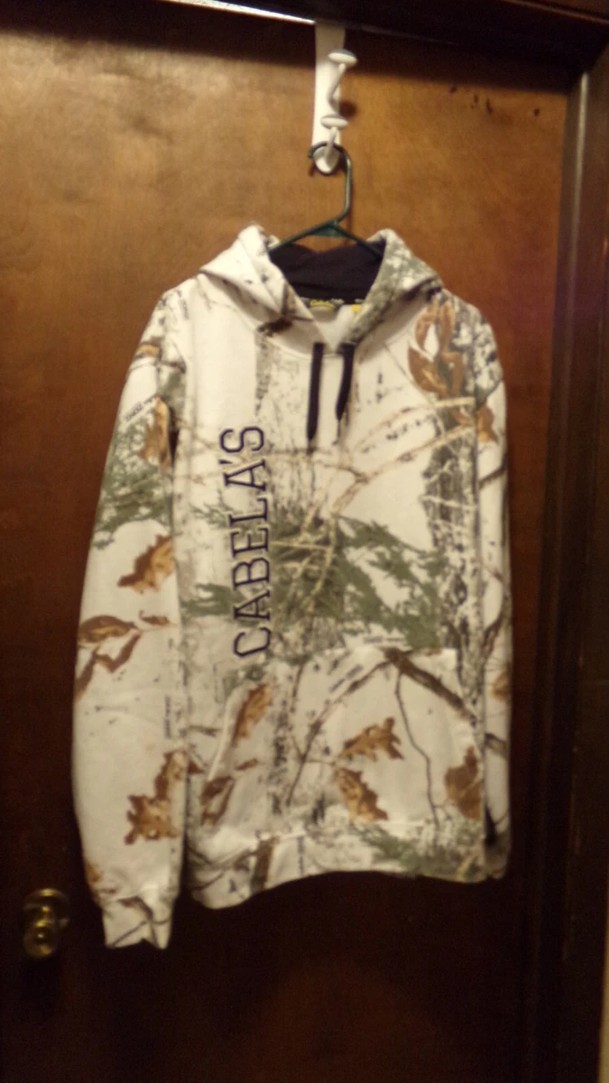 Cabelas white camo hoodie cheap