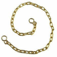 Bath Chain Brass Links 450mm 18" Long Plug Chain Replacement Thunderfix