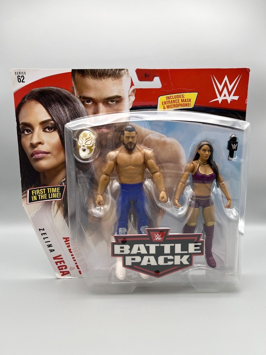 WWE Battle Pack Andrade & Zelina Vega Series 62 Action Figures