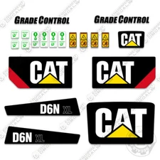 Fits Caterpillar D6N xl Decal kit - Bulldozer Decals - 7 Year Vinyl Reproduction