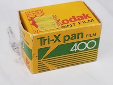 EXPIRED 1987 1 roll Kodak Tri-X Pan 400 B W 24 Exposures TX 135-24 Film Camera