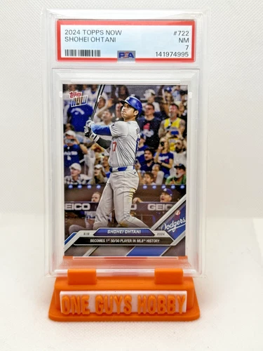 2024 TOPPS NOW #722 SHOHEI OHTANI PSA 7