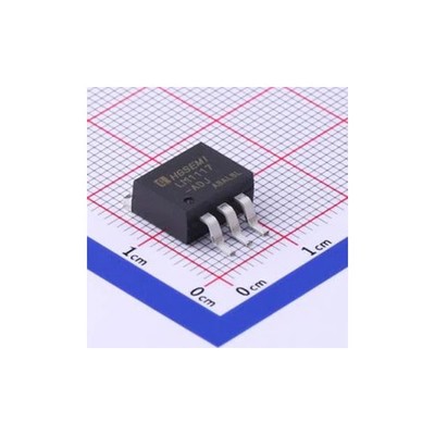 LM1117S-ADJ/NOPB IC: Voltage stabilizer LDO, regulated 1.25V 800mA TO263 SMD TE