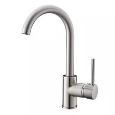 Single Handle Bar Faucet Kitchen Faucet Brushed Nickel B-C015N