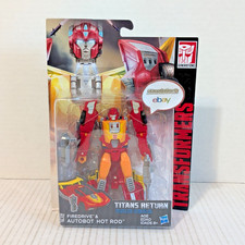 Transformers Titans Return Deluxe Class Firedrive & Autobot Hot Rod