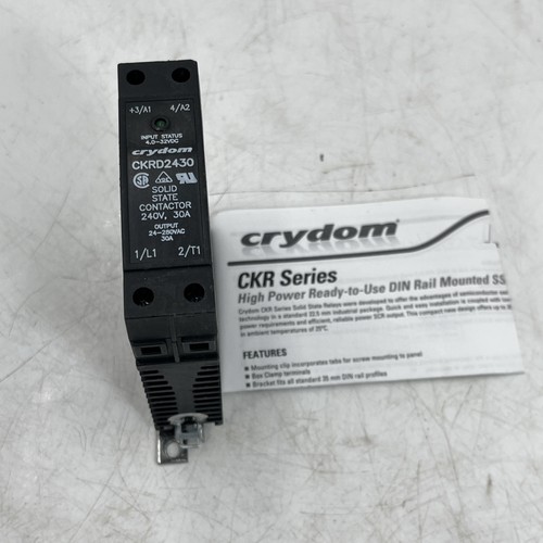 CRYDOM CKRD2430 240V 30A SOLID STATE CONTACTOR NEW IN BOX - Picture 2 of 5