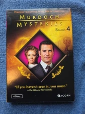 MURDOCH MYSTERIES, SEASON FOUR - DVD - NEW