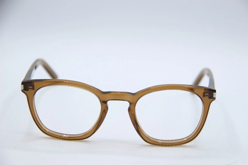 GAFAS SAINT LAURENT PARIS SL 23 005 MARRÓN CLARO MONTURAS AUTÉNTICAS 49-23 Foto 2 de 4