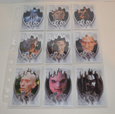 Buffy The Vampire Slayer Set 9 Chase Trading Cards SE1-SE9