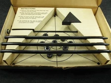 Krazy Leg Scientific Educational Magnet Game 1960s Made by Rathcon in Dallas TX