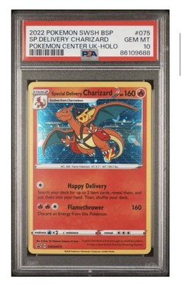 【PSA10 未開封】Special Delivery Charizard Special Delivery Charizard SWSH075 Black Star Promo PSA 10 | eBay