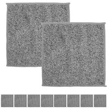 10 Pcs Reusable Kitchen Towels Bamboo Fiber Dish Rags Soft Dishwashing Cloths