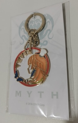 Hololive Takanashi Kiara Metal Keychain Hololive English 3rd Anniversary