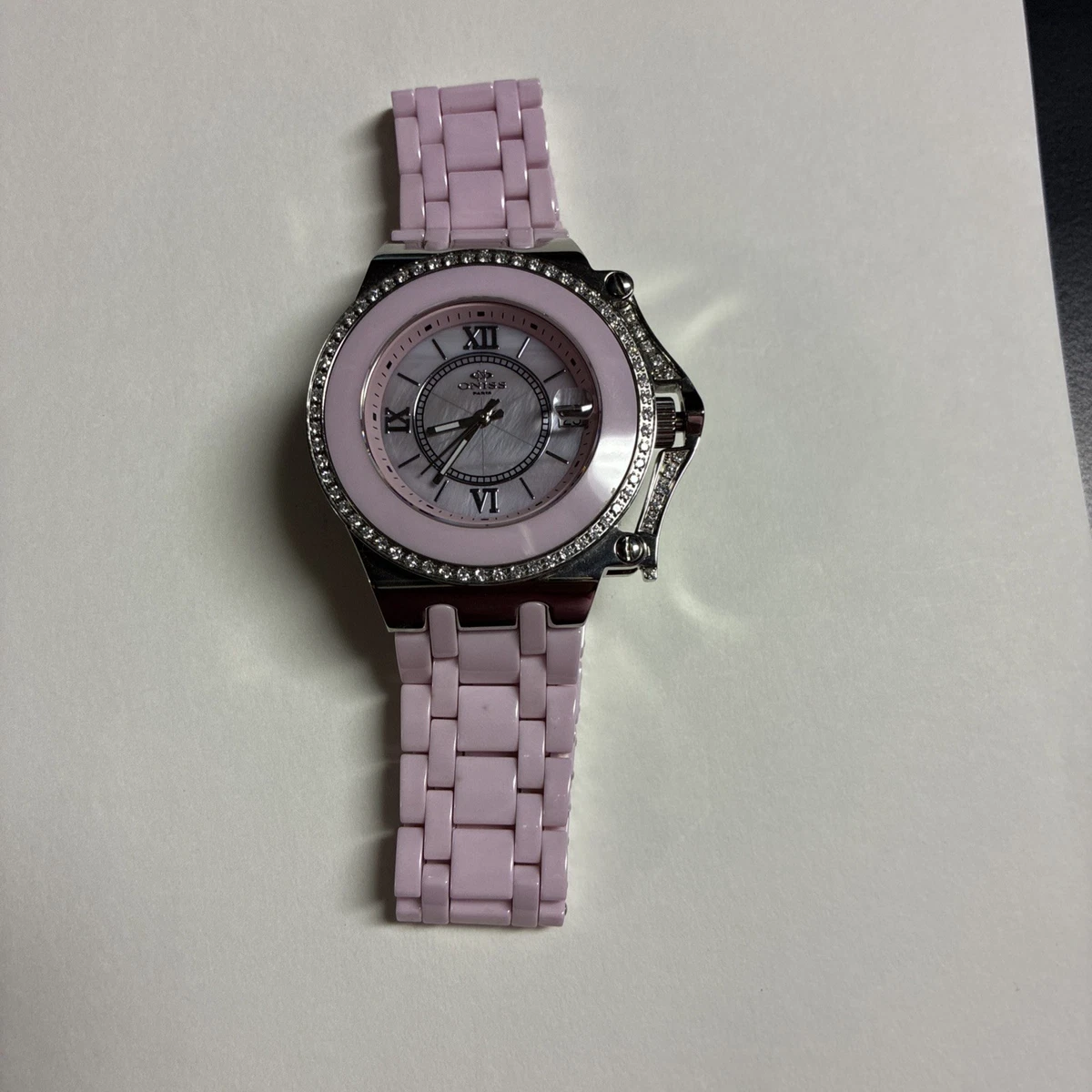 Oniss Diamond (Not Crystal) Marker Women\'s Watch RARE FIND Oniss Paris Watches - Walmart.com main image 2