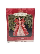 Hallmark Keepsake Holiday Barbie Christmas Ornament 1997 Red Gown w/ Box
