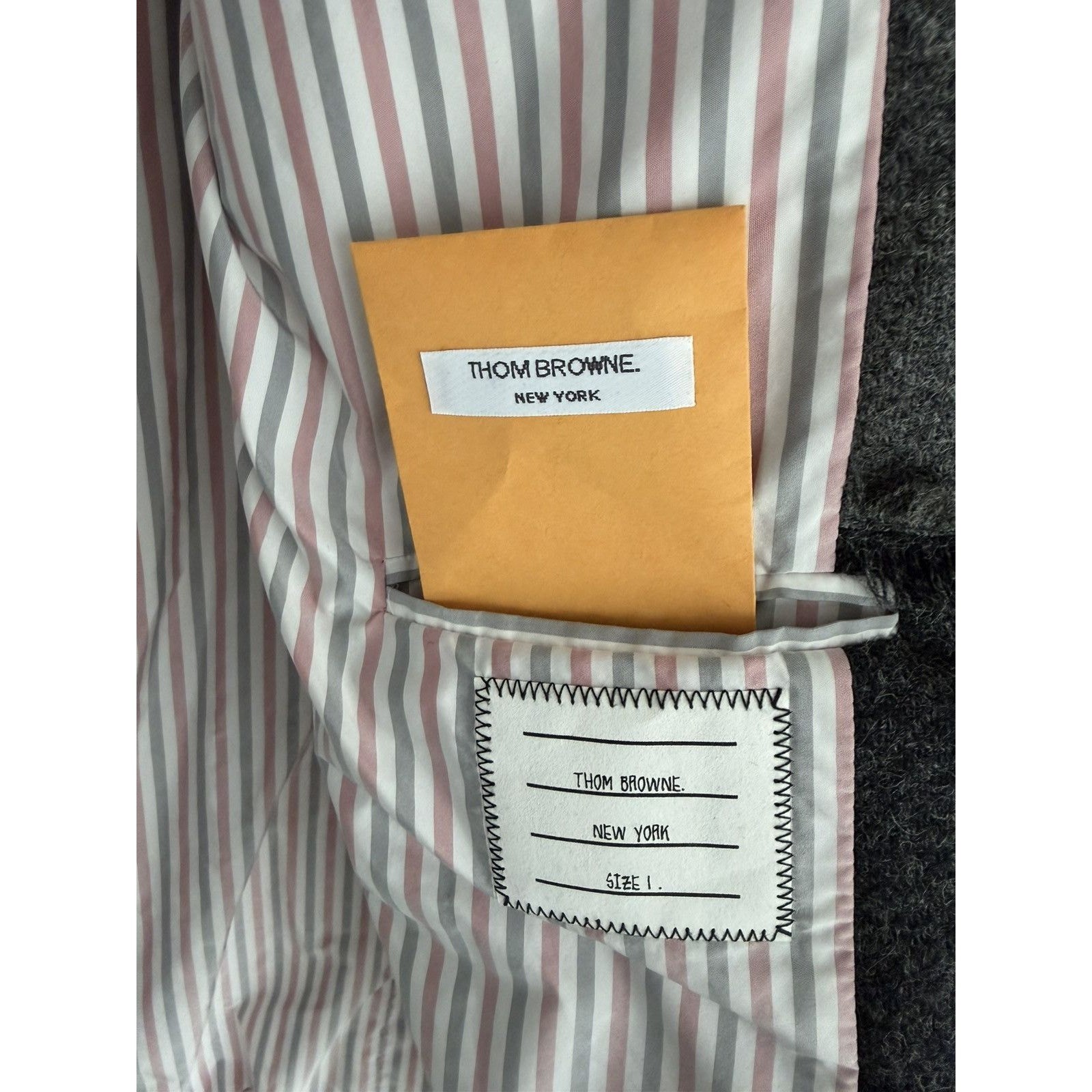 Thom Browne Patchwork Quilted Wool Coat (Size 1 F… - image 9