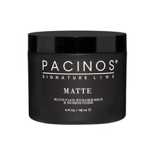 Matte Hair Paste - Firm Hold, No Shine, Sculpting  Styling Wax, Long Lasting De