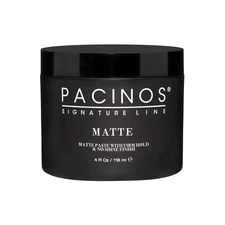 Matte Hair Paste - Firm Hold, No Shine, Sculpting & Styling Wax, Long Lasting De