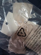 Pearl Beaded Large Bow Clip Hair Off White Vintage Wedding Bow