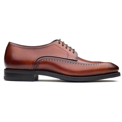 Loake Mens Bale Lace-Up Shoes Tan