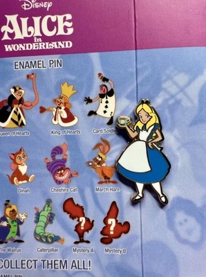 Disney PALM Alice in Wonderland Mini Micro Mystery SE 200 ALICE character pin
