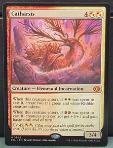 Catharsis #209 Lorwyn Eclipsed Mythic Rare