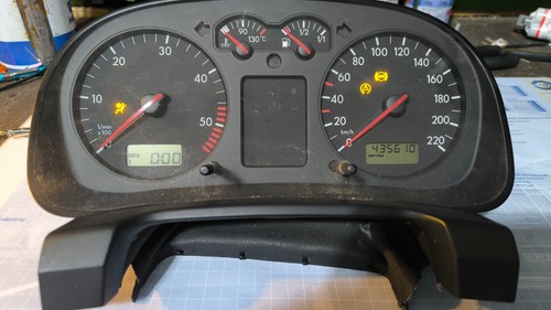 1397 Tacho Kombiinstrument VW Golf 4 TDi Motometer 1J0919881D 435610  km mit MFA