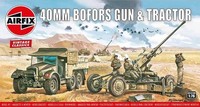 Airfix A02314V - 1/76 Bofors 40Mm Gun & Tractor - Vintage Classics - Neu