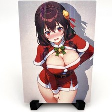 KonoSuba Yunyun Sexy Anime Waifu Girl Doujin Lewd Goddess Story Holo Art Card