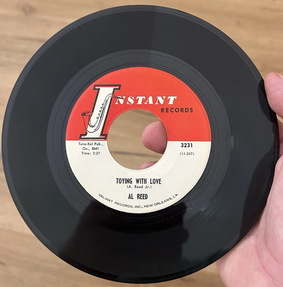 RARE Nola R&B Popcorn Exotica 45 AL REED Magic Carpet INSTANT EX* Northern Soul Foto 4 de 4