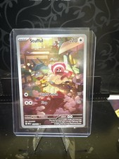 Stufful Mega Evolution 154/132 Holo Full Art Pokemon Card on eBay
