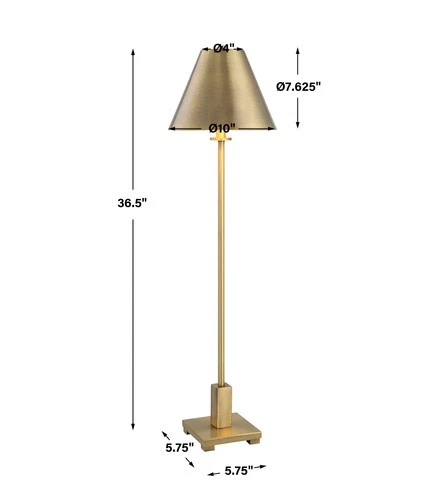 Uttermost Pilot Brass Buffet Lamp - Picture 3 of 3