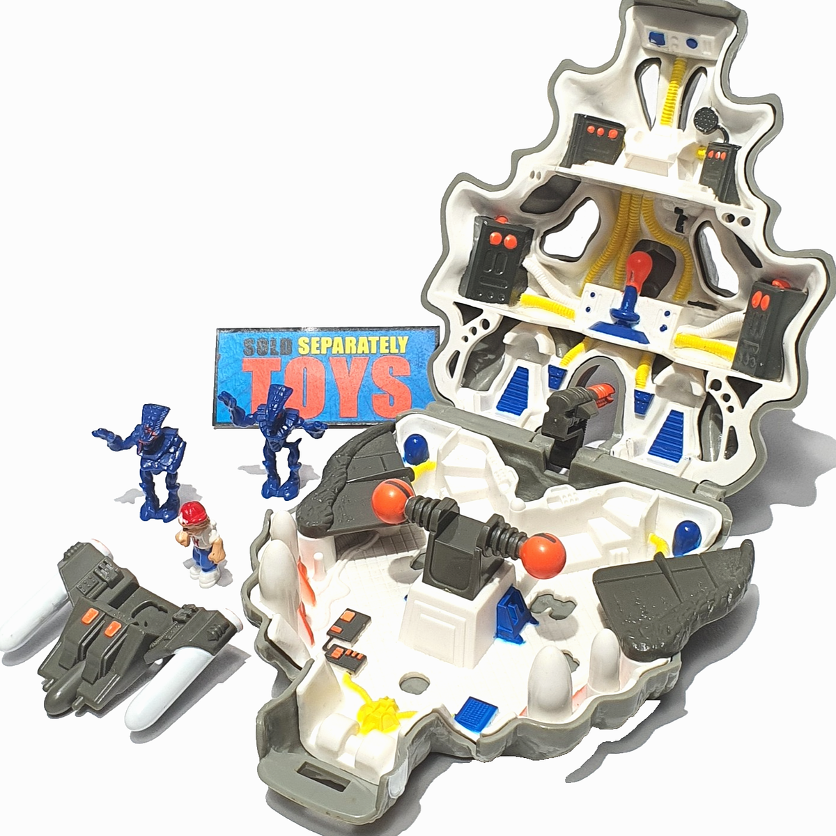 Mighty Max TERMINATES WOLFSHIP 7 COMPLETE Doom Zone space ship
